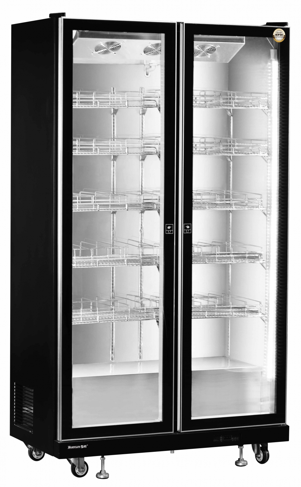 UPRIGHT GLASS DOOR SHOWCASE SERIES-VENTILATED COOLING-WINE COOLER