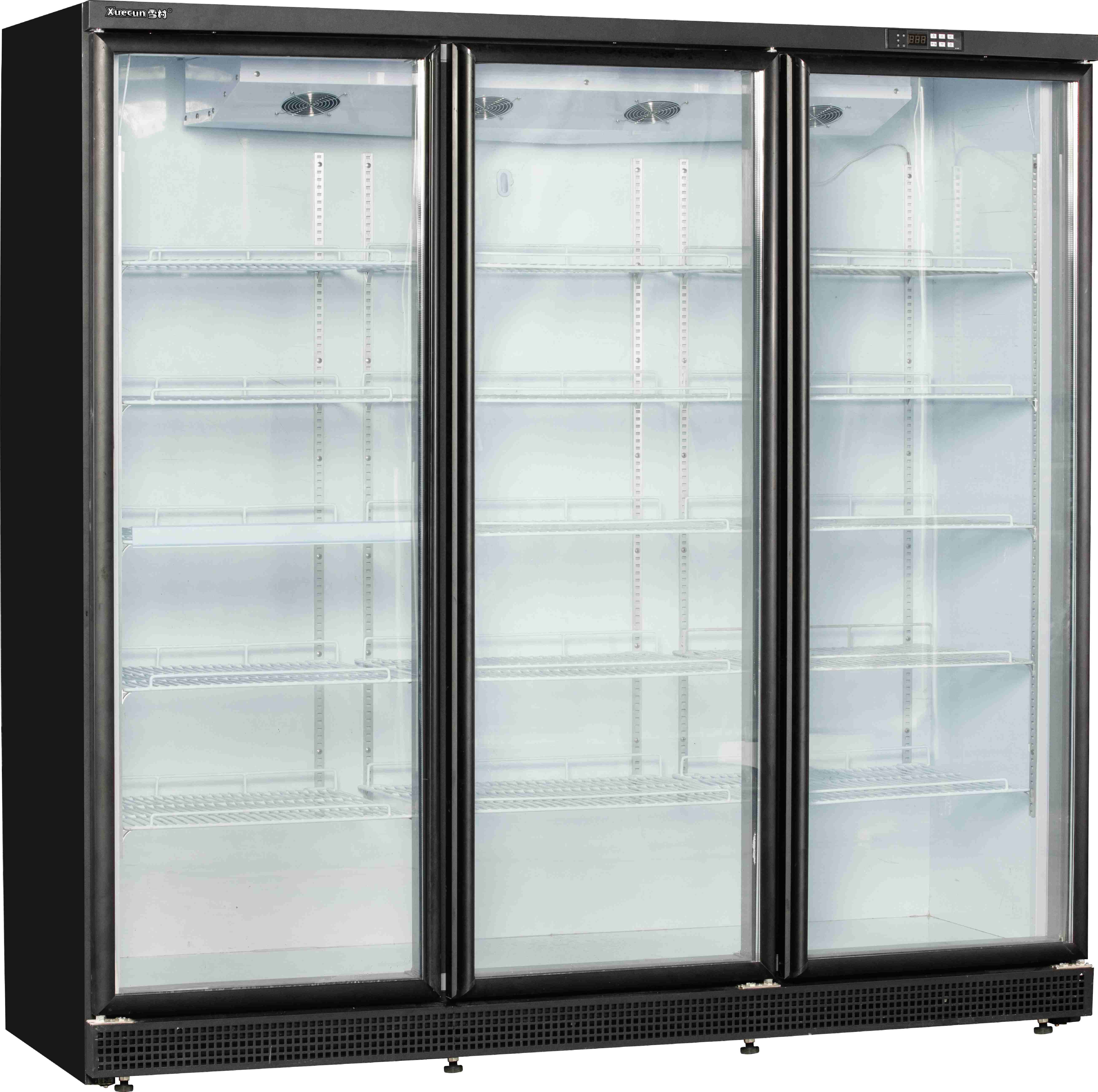 UPRIGHT GLASS DOOR SHOWCASE SERIES-VENTILATED COOLING-FOR CONVENIENCE STORE