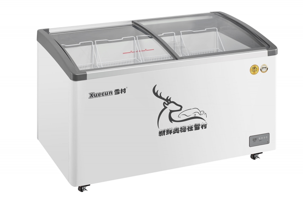 CHEST FREEZER SERIES-ICE CREAM FREEZER-ALUMINUM FRAME