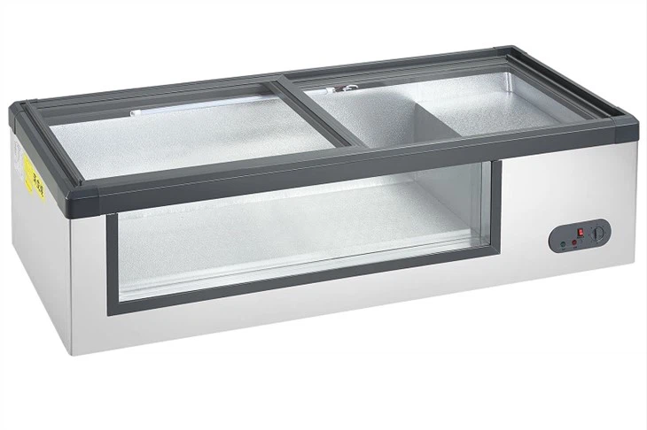 ISLAND FREEZER SERIES-STATIC COOLING-PLAT FREEZER